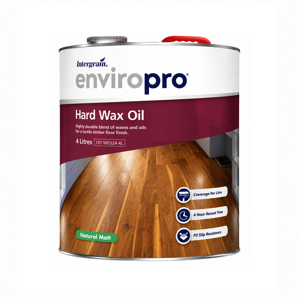 Intergrain Enviropro Hard Wax Oil Natural Matt 4L