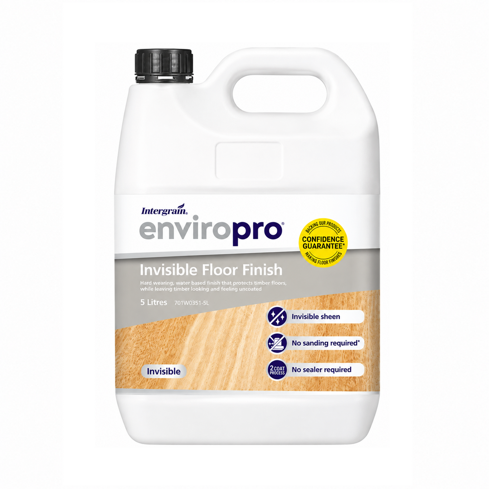 Intergrain Enviropro Invisible Floor Finish 5L