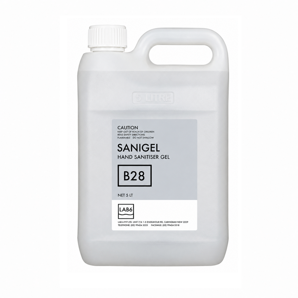 Lab 6 Sanigel Hand Sanitiser Gel 5L