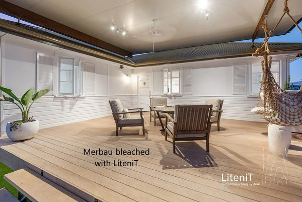 Litenit Wood Bleaching System Part A & B Kit
