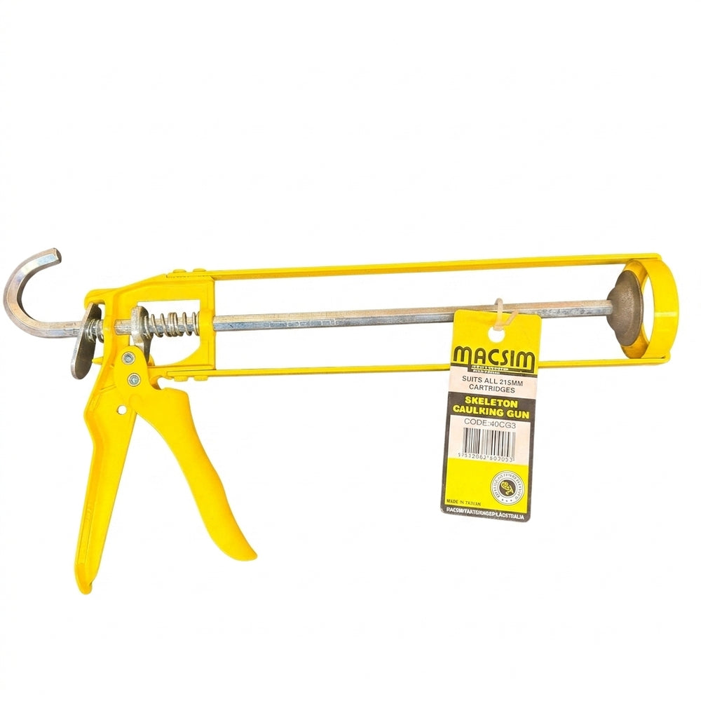 Macsim Skeleton Caulking Gun (215mm Cartridges)
