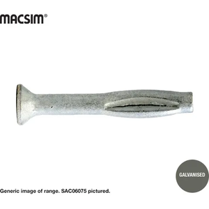 Macsim Splitz Anchor 50mm x 6mm Galvanised QTY:100