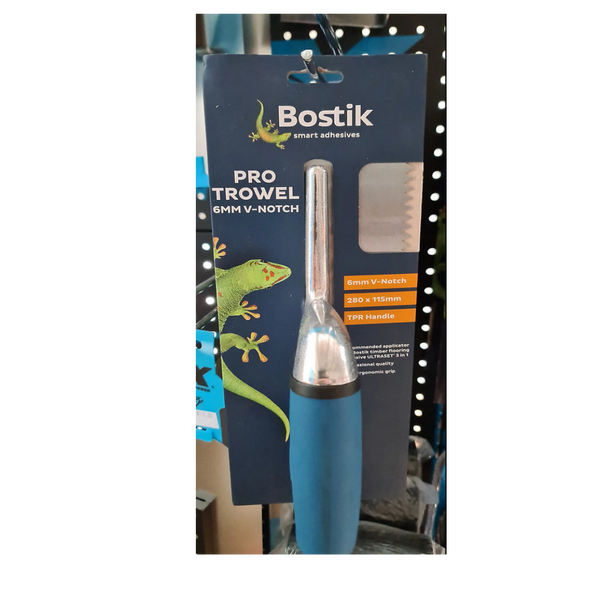 Bostik PRO TROWEL 6mm V-Notch Ultraset 3 in 1