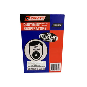 Bear 1955 Dust Mist Respirator Class P2 with Valve Disposable 12 Pack