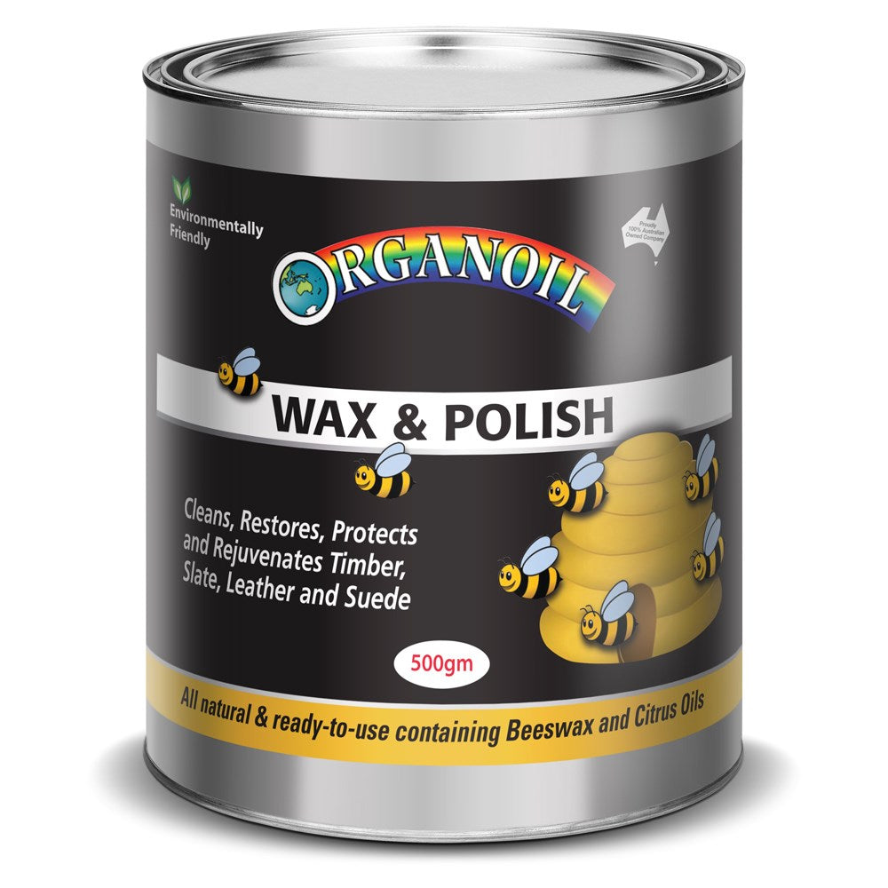 Organoil Wax and Polish 500mL
