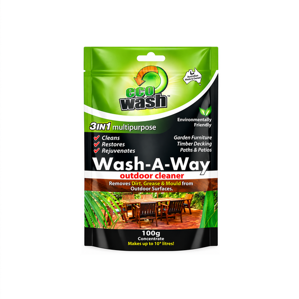 Organoil Wash-A-Way Outdoor Cleaner Concentrate Power