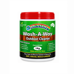 Organoil Wash-A-Way Outdoor Cleaner Concentrate Power