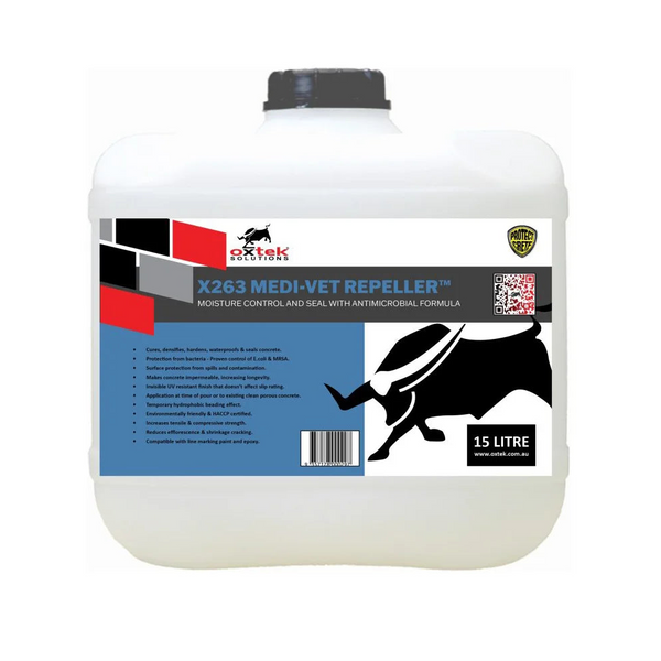 Oxtek X263 Medi-Vet Repeller with Antimicrobial 15L