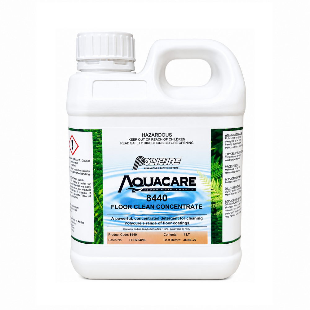 POLYCURE AQUACARE 8440 Floor Clean Concentrate