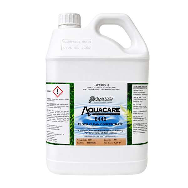 POLYCURE AQUACARE 8440 Floor Clean Concentrate