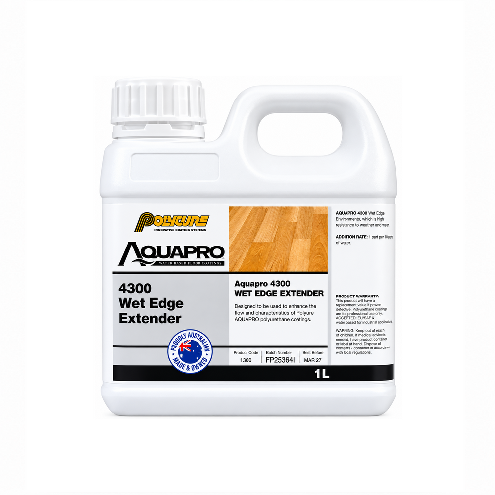 POLYCURE AQUAPRO 4300 Wet Edge 1L (Water Base)