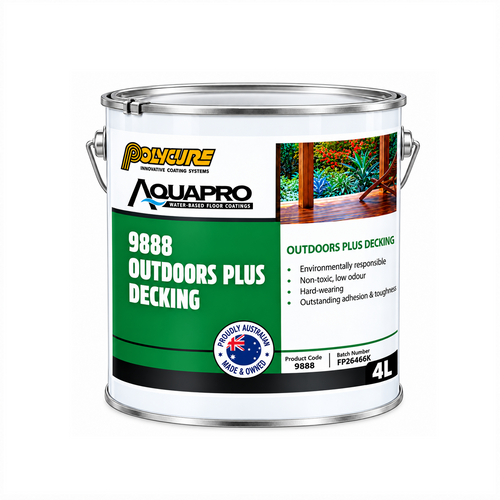 POLYCURE 9888 Outdoors Plus Decking Natural Clear