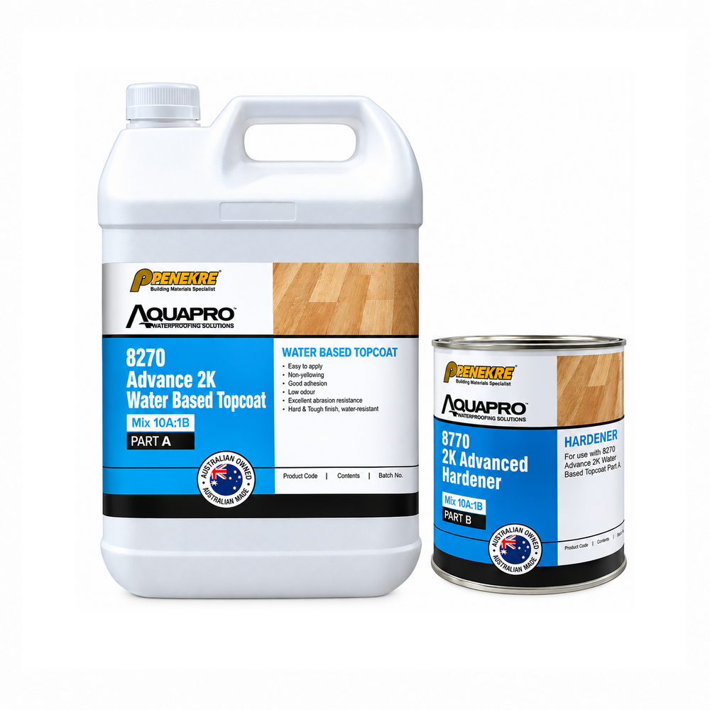 POLYCURE AQUAPRO 8270 Advance 2K - 4.5L with 450ml Hardener Kit