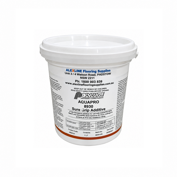 POLYCURE AQUAPRO 8930 Sure Grip Additive 1L (Water Base)
