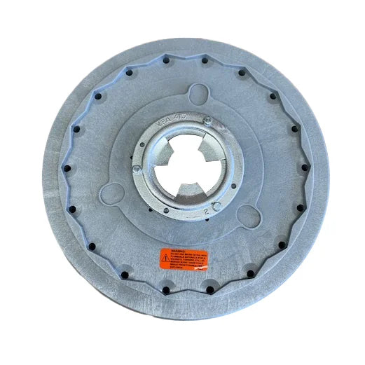 Polivac 40cm Nylon Hard Brush Pad Holder with Clutch VI4032