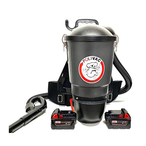 Polivac Koala Backpack Vacuum Battery Operated