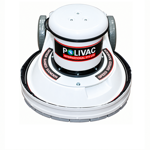 Polivac SV25 SuperVac Gen II Slow Speed Rotary Sander with 400 Watt Vac Motor Canister