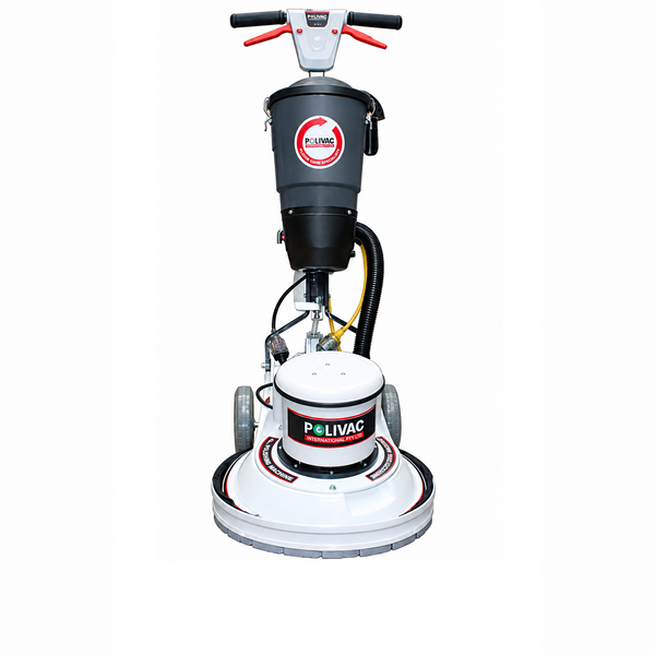 Polivac SV25 SuperVac Gen II Slow Speed Rotary Sander with 400 Watt Vac Motor Canister