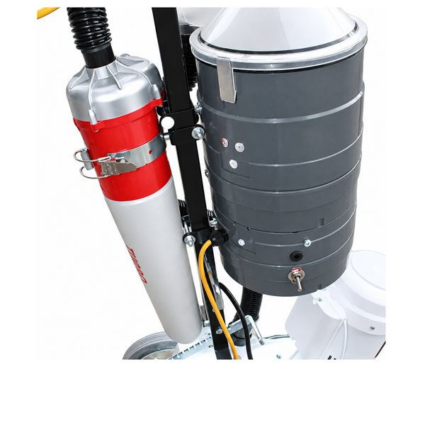 Polivac SV30 SuperVac Gen II High Speed Rotary Sander with 400 Watt Vac Motor Canister