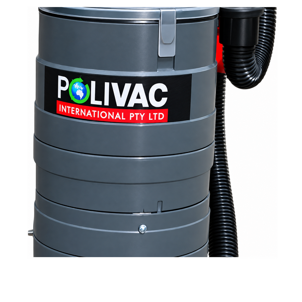Polivac SV30 SuperVac Gen II High Speed Rotary Sander with 400 Watt Vac Motor Canister