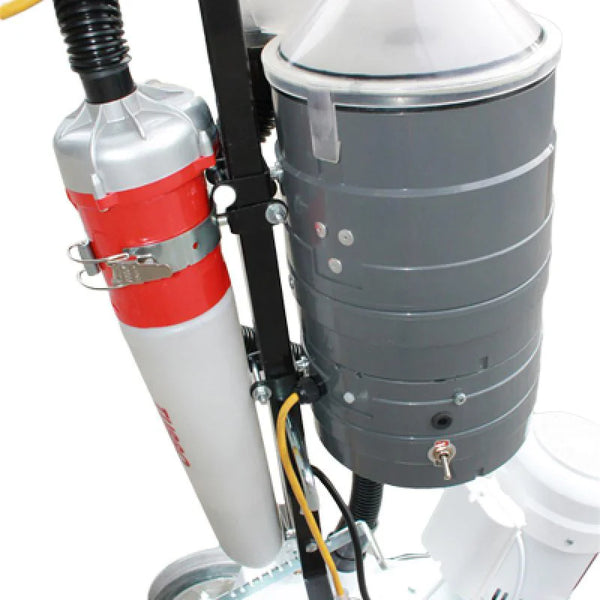 Polivac SV30 SuperVac Gen II High Speed Rotary Sander with 400 Watt Vac Motor Canister