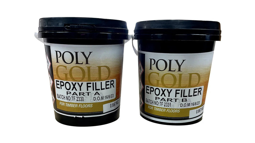 PolyGold Clear Epoxy Filler 2 Parts A & B