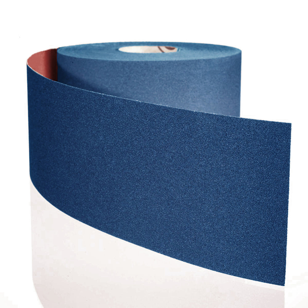 Hermes RB484Z 250mm x 25m Long Roll Z-Cloth Zirconia Alumina Blue