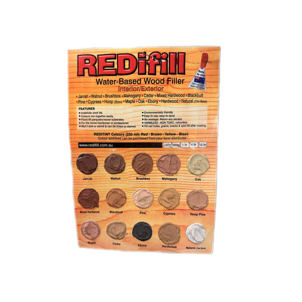 Redifill Wood Filler Putty 4L