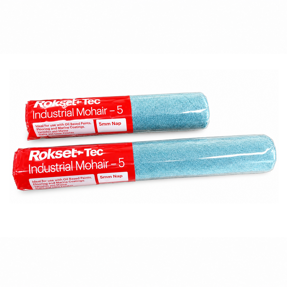 Rokset Tec Flooring Mohair Roller Sleeve 5mm Nap Green