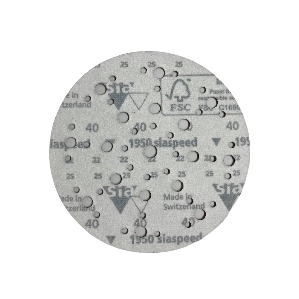 SIAspeed 1950 Disc 150mm 48H Ceramic & Aluminium Oxide grain mix with Hook Loop