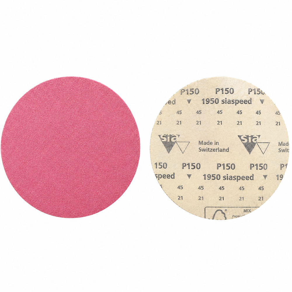 SIAspeed 1950 Abrasive Disc 150mm No Hole - 150 Grit (Box of 100)