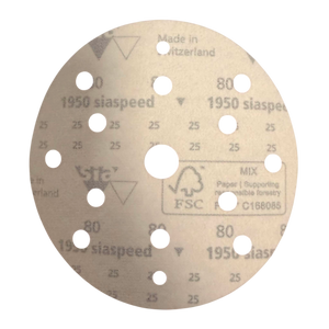 SIAspeed 1950 Abrasive Disc 150mm x 18mm 15 Hole (Box of 100)