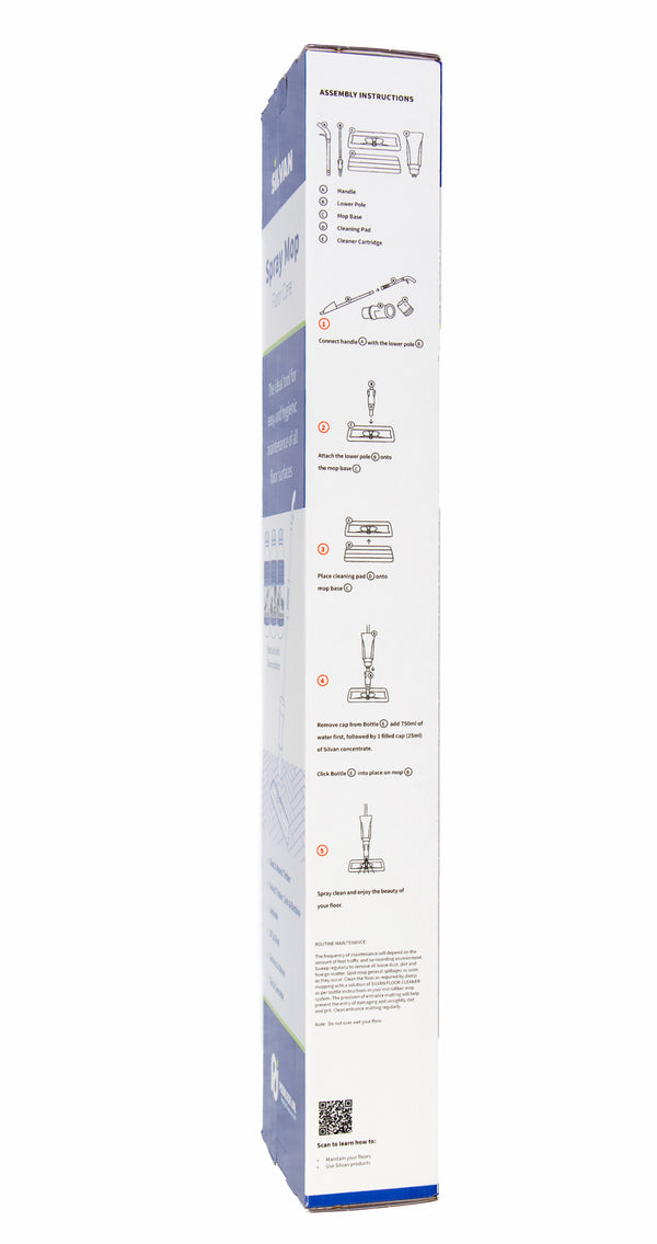 Peerless Silvan Spray Mop Cleaning Kit
