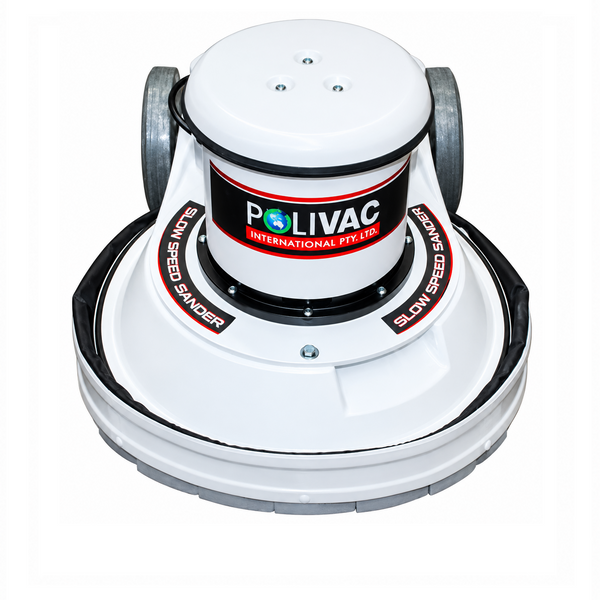 Polivac SV25 Gen II Slow Speed Rotary Sander Fitted 100 Watt Vac Motor & Dust Bag