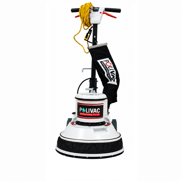 Polivac SV25 Gen II Slow Speed Rotary Sander Fitted 100 Watt Vac Motor & Dust Bag