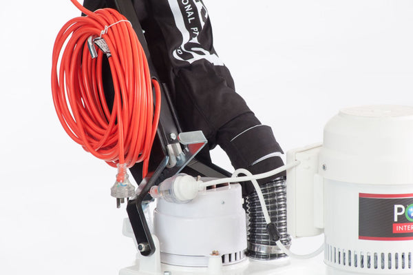 Polivac SV25 Low Speed Rotary Sander Fitted 100 Watt Vac Motor & Dust Bag