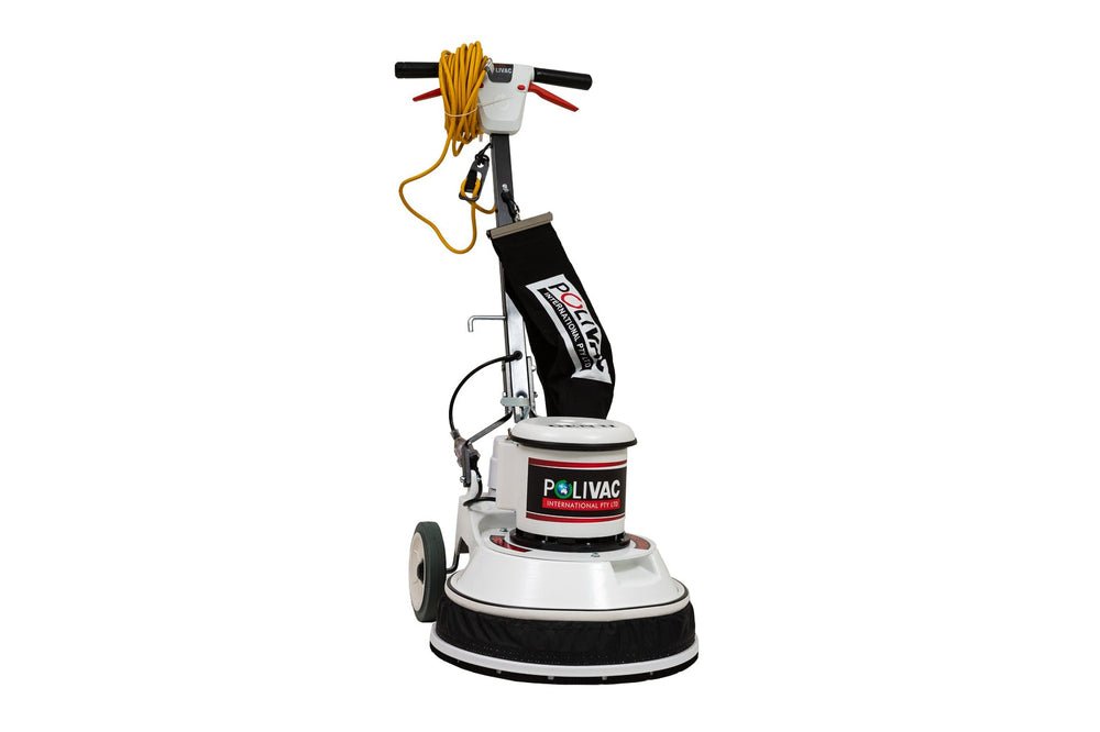 Polivac SV25 Gen II Slow Speed Rotary Sander Fitted 100 Watt Vac Motor & Dust Bag
