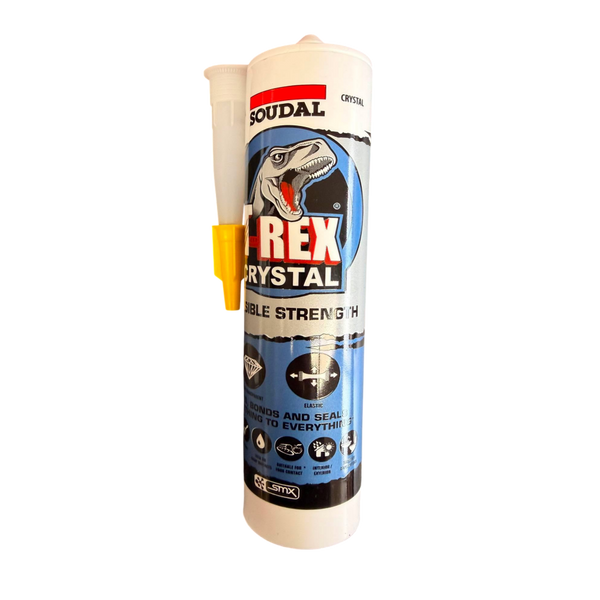 Soudal T-REX Power Bond Crystal Clear 290ml (12 per box)