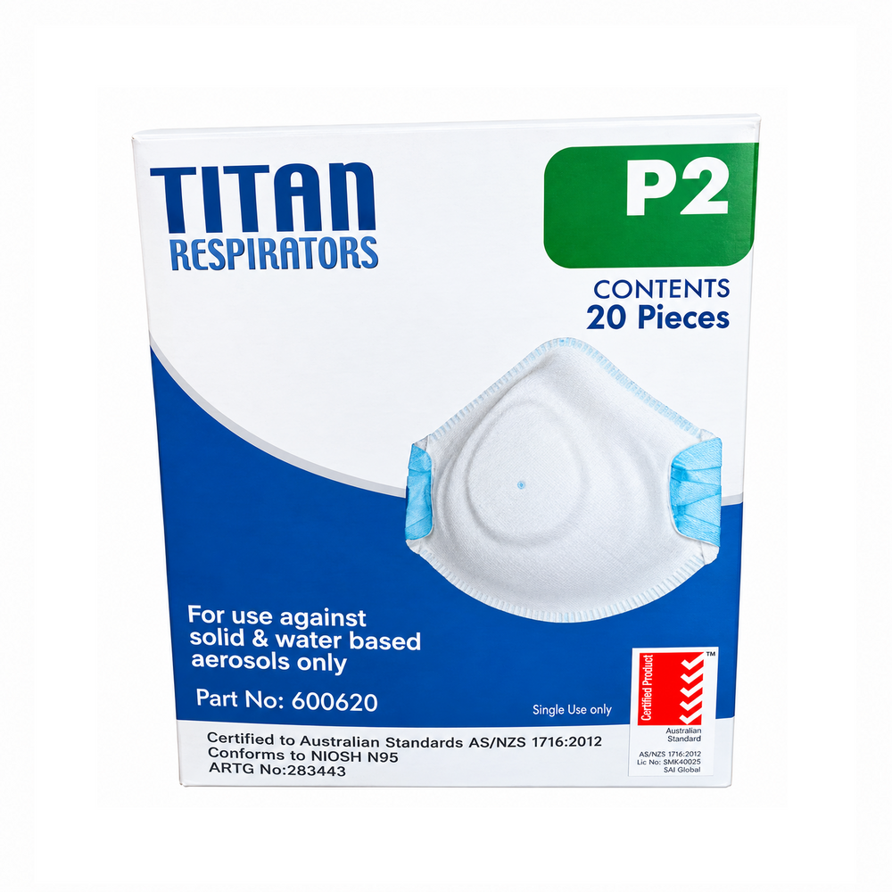 Steel Drill Titan P2 Respirator Moulded (Pack of 20)