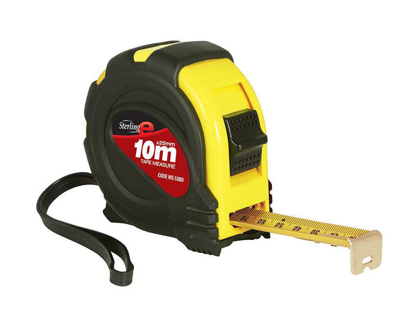 Sterling Measuring Tape - 10m x 25mm Two Tone 1089