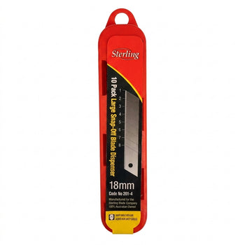 Sterling 18mm Large Blade 201-4 Snap Off (10 Pack)