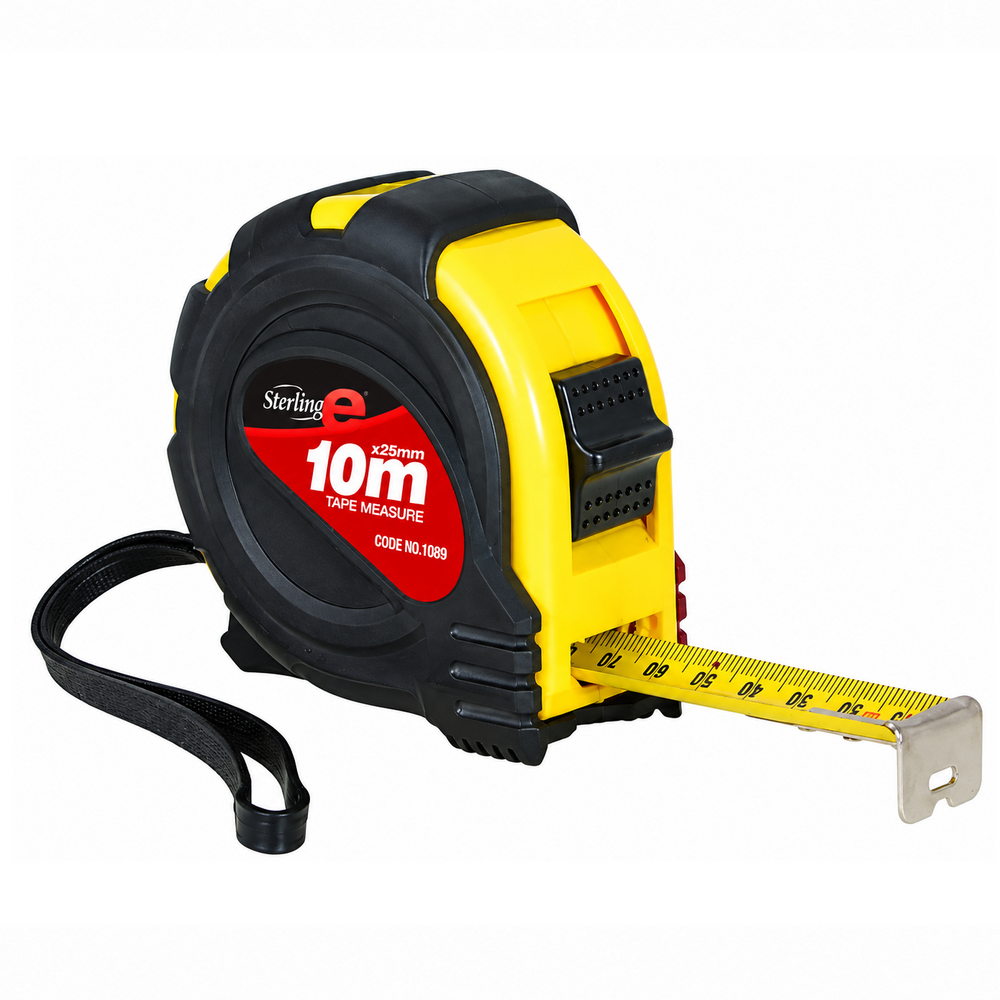 Sterling Measuring Tape - 10m x 25mm Two Tone 1089
