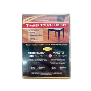 Timbermate Waxstix Touch Up Repair Kit – Dark