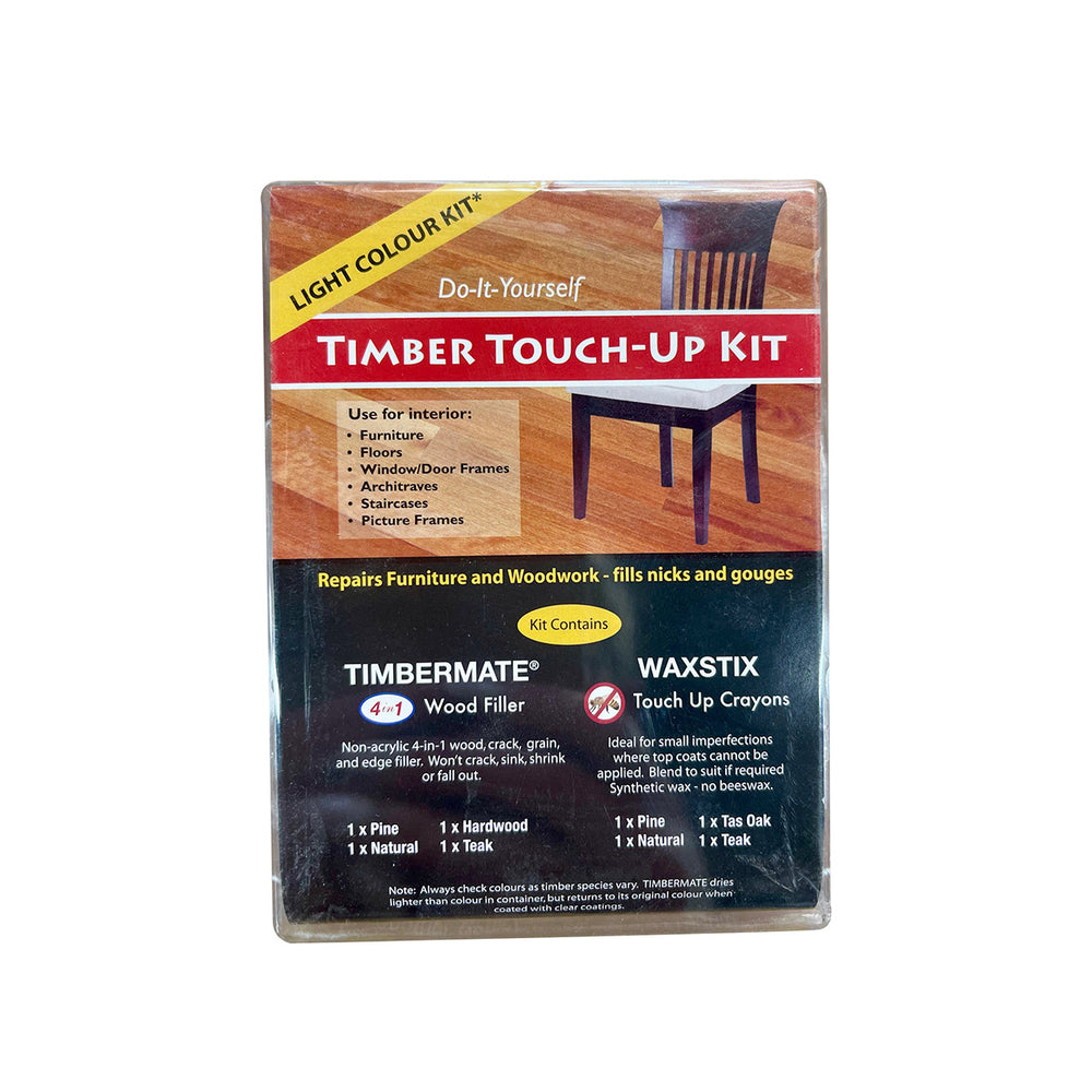 Timbermate Waxstix Touch Up Repair Kit – Light