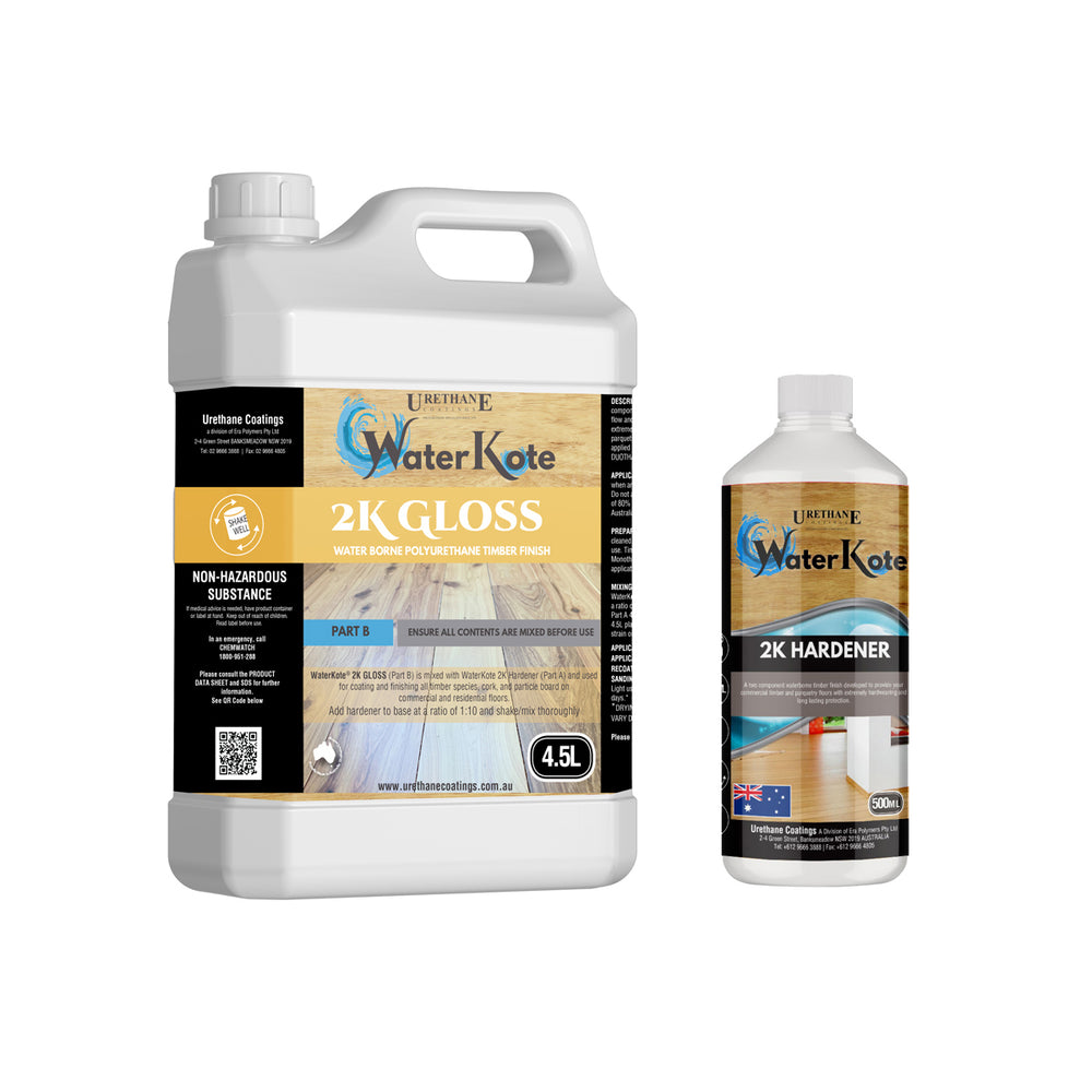 Urethane WaterKote 2K with Hardener 5L Kit