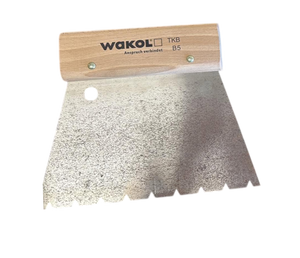 WAKOL Trowel B5 180mm V Notch Trowel 5mm