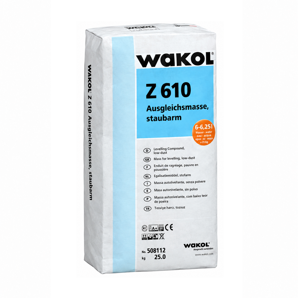 WAKOL Z610 Levelling Compound Low Dust 25kg