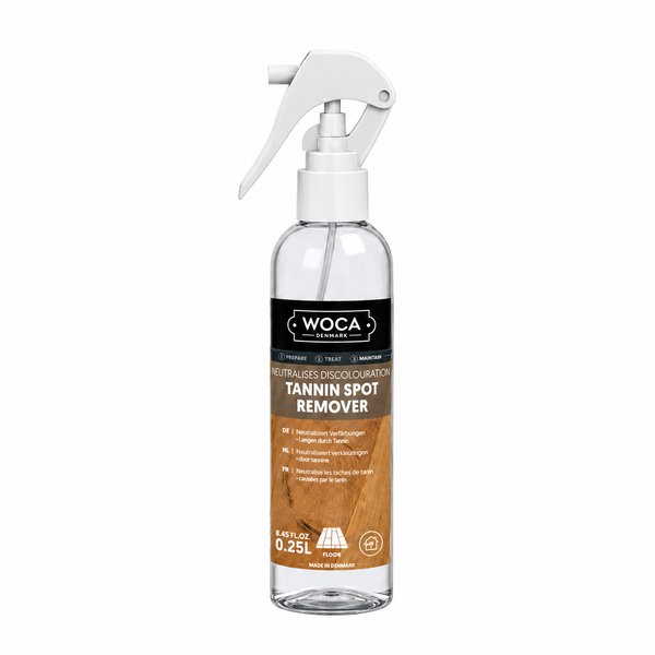 WOCA Tannin Spot Remover Neutralises Discolouration 250ml Spray
