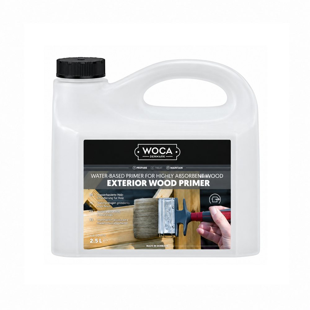 WOCA Exterior Wood Primer Waterbase 2.5L