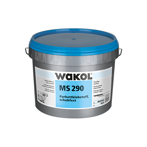 WAKOL MS 290 Wide Board Timber Flooring Adhesive 18Kg T&G